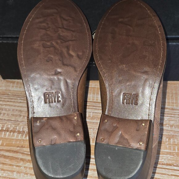 Frye Carson Chelsea Boot Cognac Brand New size 5.5 - Picture 4 of 5